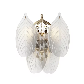 Modern minimalist wall lamp 3d model