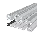 Aluminum Extrusion Profiles With Various Cross Section Designs And Structural Components