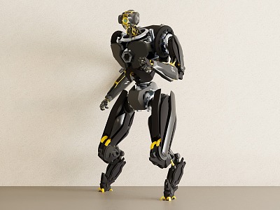 Robot Intelligent Robot Toy Robot Hand 3d model