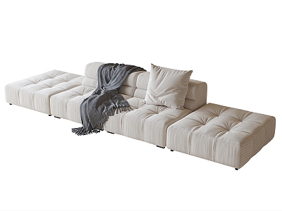 Multi-person Sofa Shaped Sofa 3d model