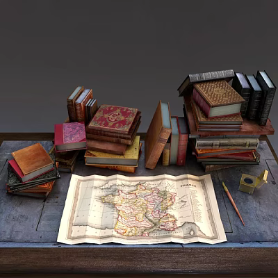 Book 3d model