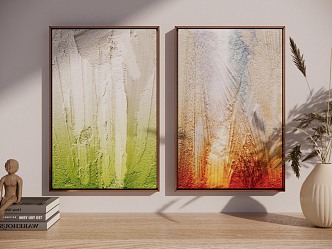 modern decorative painting 3d model