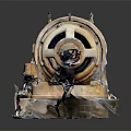 Modern generator gasoline generator diesel generator household generator 3d model