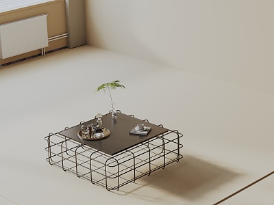 Modern coffee table model