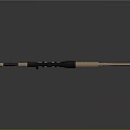 Tan Sniper Rifle With Scope Magazine And Bullets On Reflective Grey Surface