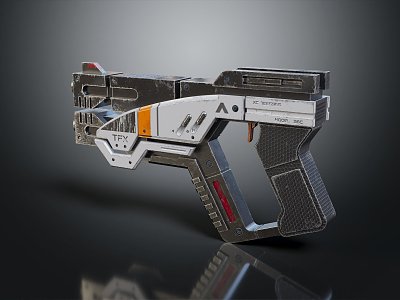 Modern Sci-Fi Gun Sci-Firearms Sci-Fi Game Gun Games Firearms Game Gun model