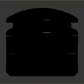 Black Household Storage Containers With Lids And Vent Holes For Daily Use