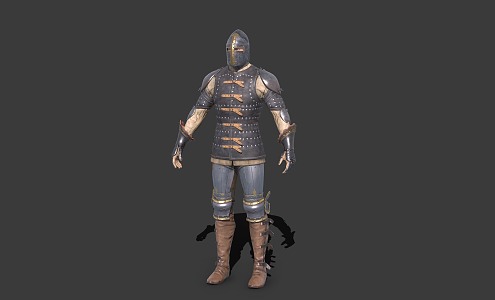 Knight Soldier Guard 3d model