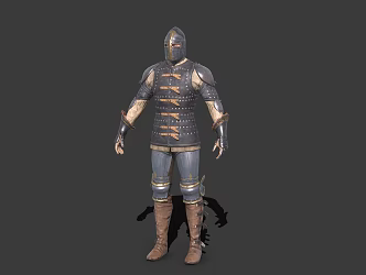 Knight Soldier Guard 3d model
