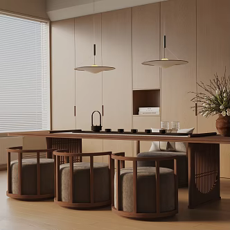 Modern Tea Room 3d model