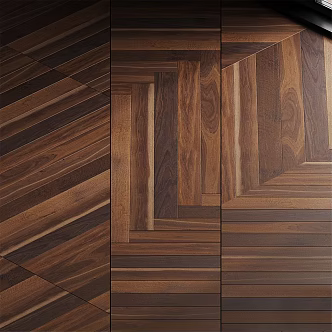 Modern Flooring Wood Flooring 3d model