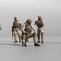 Commando 3d model