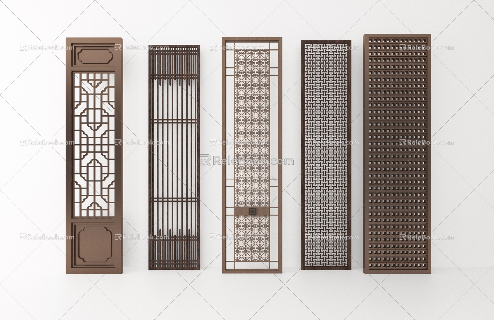 Partition screen 3d model