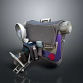 Multifunctional Portable Storage Tool Kit With Roll Up Design And Metal Components For Daily Use