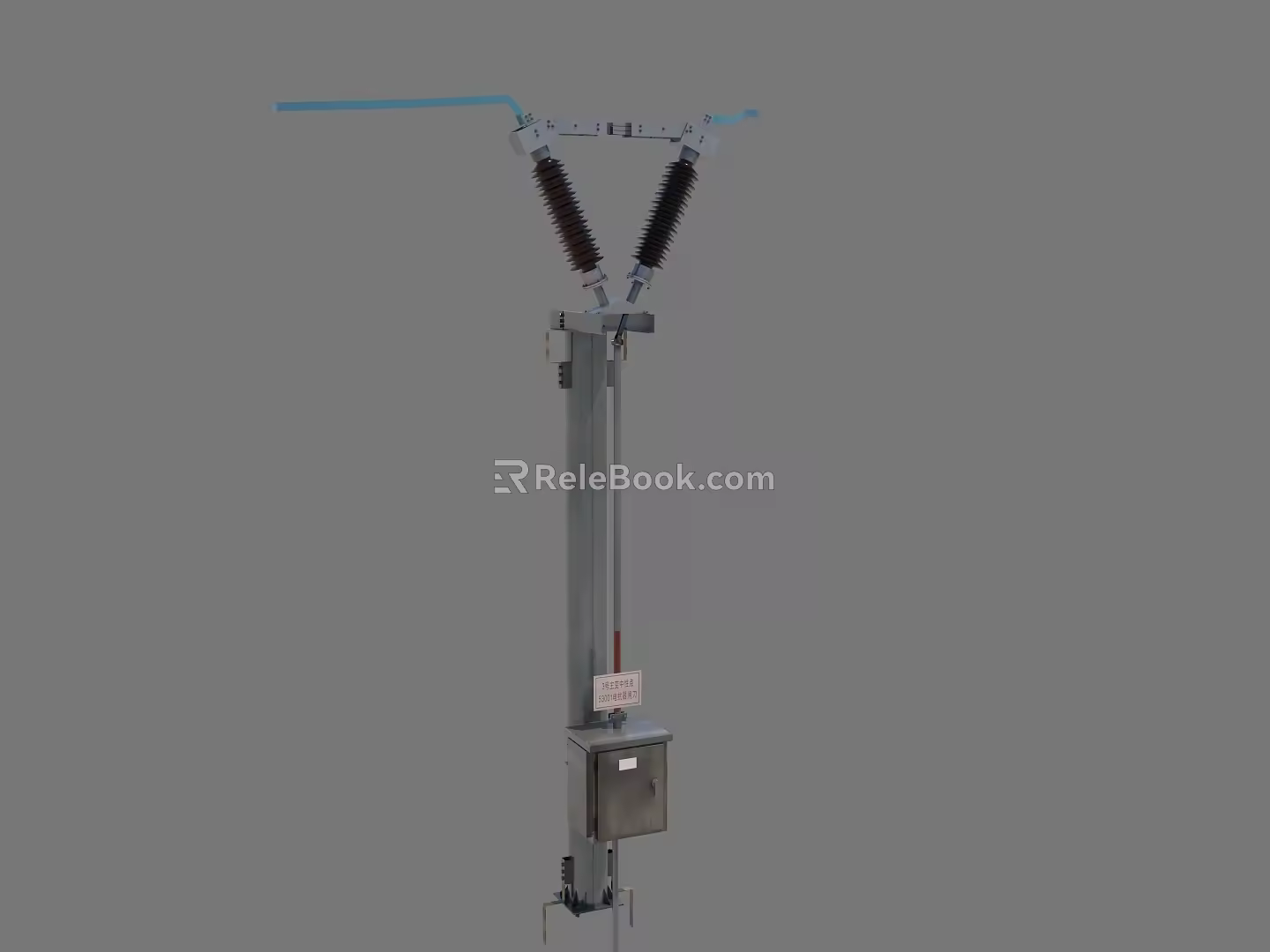 power station isolating switch isolating switch 3d model