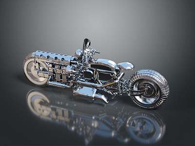 Jet Motorcycle Sci-Fi Motorcycle Concept Motorcycle Flying Car Space Flying Car Space Motorcycle 3d model