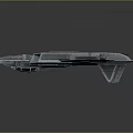 Military Fighter Jet Weapon 3D Model With Modern Design And Detailed Structure