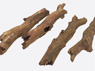 Dead wood dead branches rockery ornaments 3d model