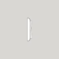 White Double Switch Panel With Modern Design For Home Interior Use