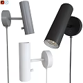 Modern Wall Lamps With Black White Gray Colors And Sleek Design For Home Decor
