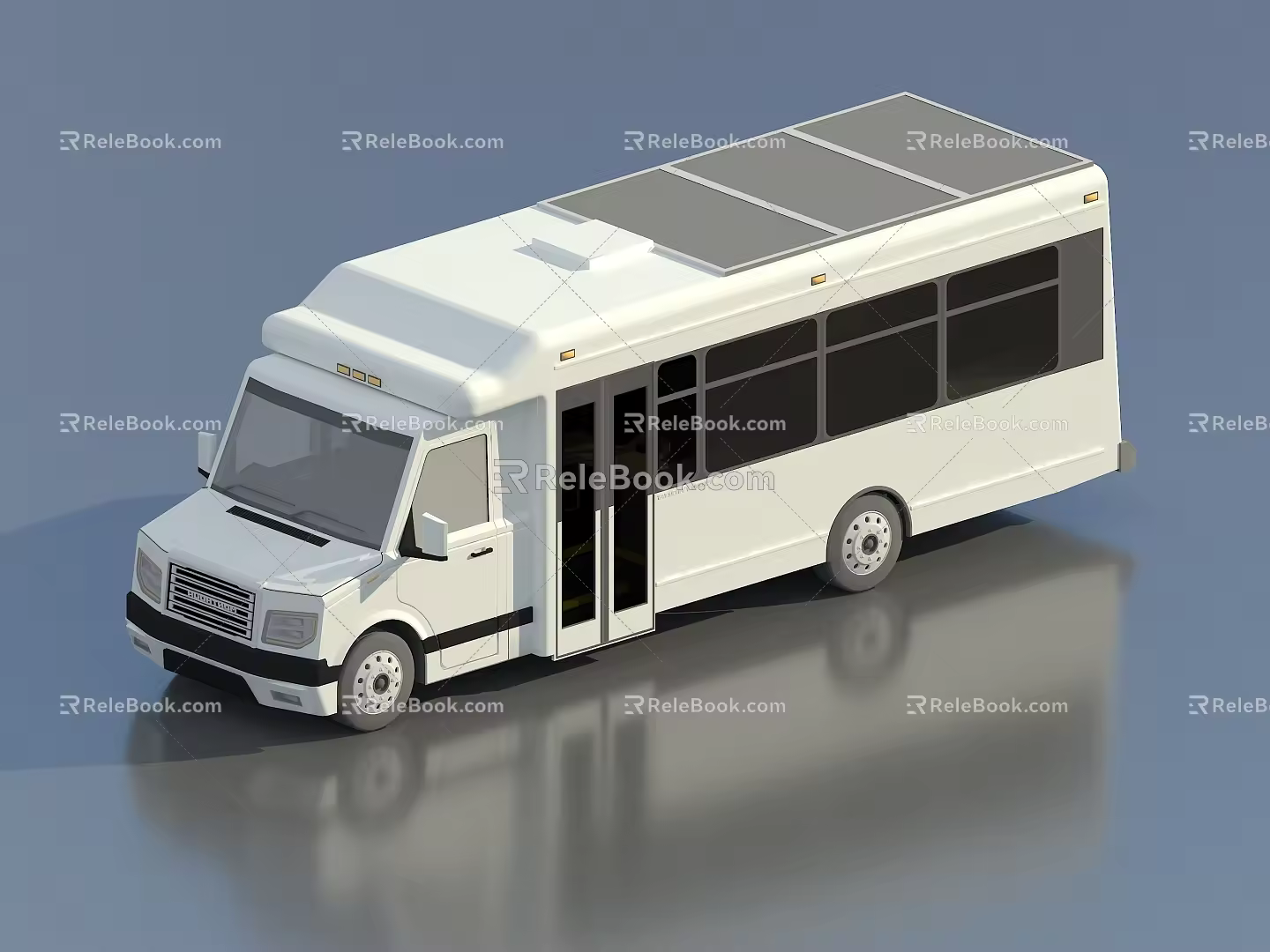 Modern RV Camper RV 3d model