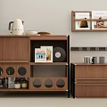 Modern Middle Ancient Sideboard Tea Cabinet Shoe Cabinet Sideboard 3d model