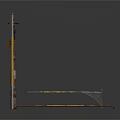 Various Structural Poles With Metal Rods Wooden Handles And Top Mounts