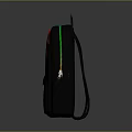 Black Backpack With Cartoon Ears And Rainbow Mane For Kids Daily Use