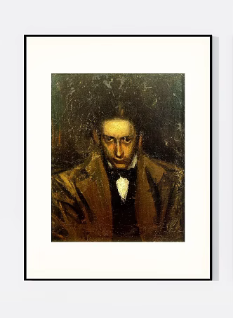 Modern Hanging Painting Picasso Character Art Advanced Middle Aging 3d model