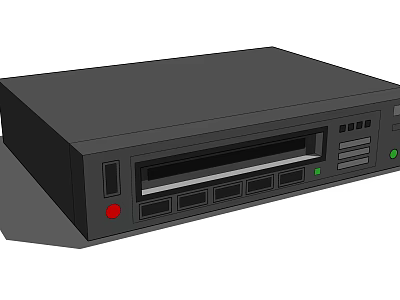 Modern Disc Machine 3d model Modern Disc Machine 3d model