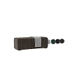 Tufted Velvet Sofa Bench With Throw Blanket And Multiple Color Choices Green White Gray Brown