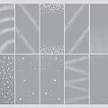 Metallic Wall Panel Design Featuring Various Perforated Patterns And Textured Surfaces