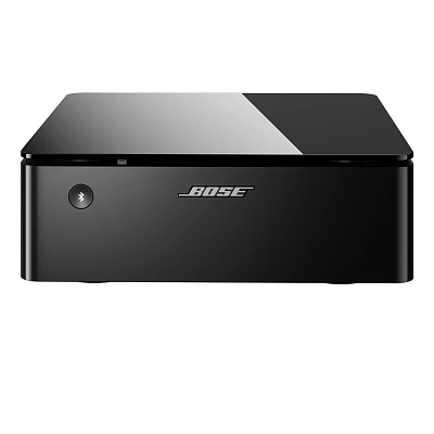 Bose Black Home Audio Speaker System With Modern Sleek Design And Brand Logo 3d model