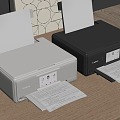 Modern Printer Copier 3d model