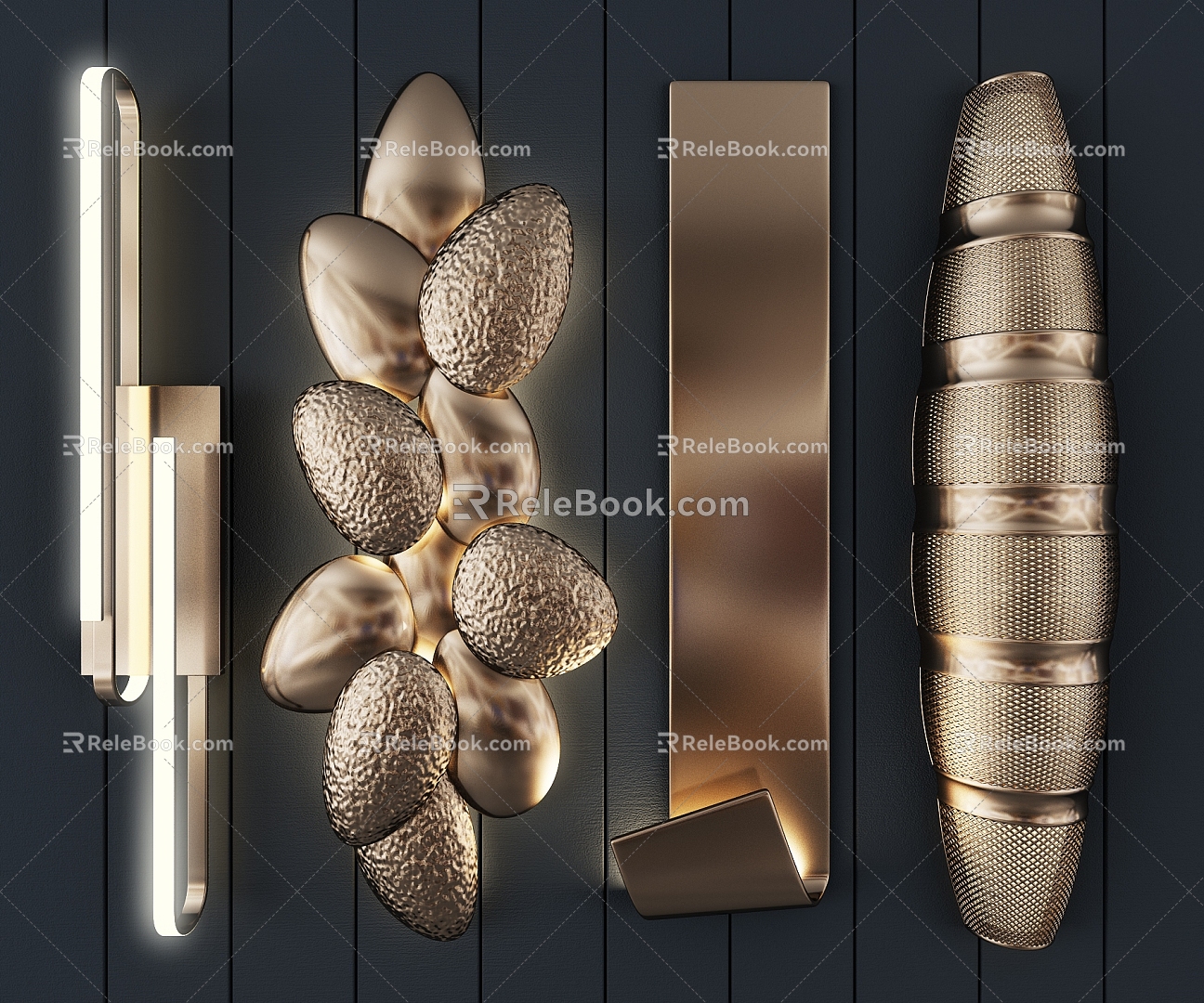 Modern wall lamp 3d model