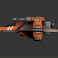 Modern Fighter Fighter Fighter Science Fiction Fighter Science Fiction Fighter Space Fighter Space Fighter 3d model