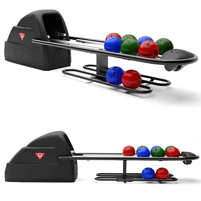 Mini Bowling Sports Fitness Equipment With Colorful Balls For Home Compact Workout And Fun 3d model