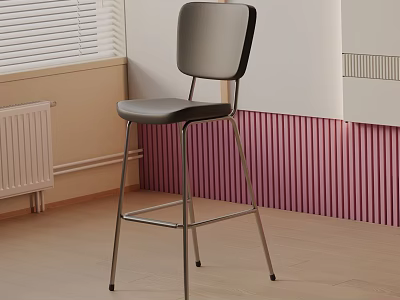 Modern Bar Chair 3d model