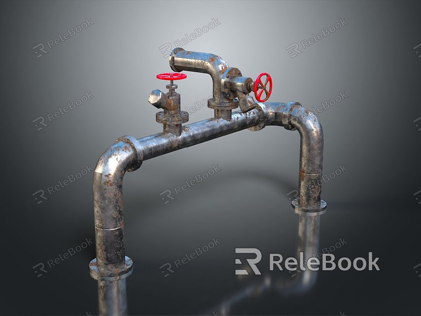 Pipe water pipe valve iron pipe fitting flange tee joint pipe water pipe valve model