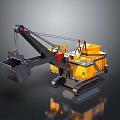 Heavy Duty Yellow Tracked Functional Vehicle With Large Bucket For Industrial Construction Work
