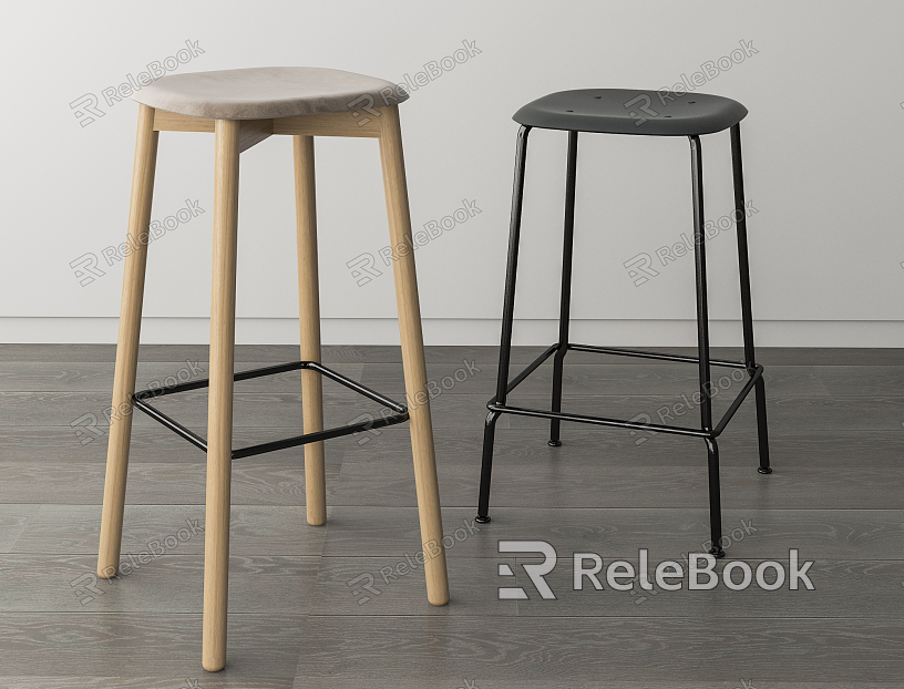 Nordic Bar Stool model