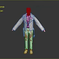 Stylish Light Colored Jacket With White Pants And White Shoes Fashion Outfit