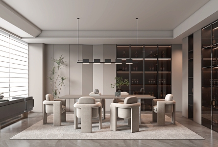 Modern Restaurant 3d model