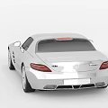 Silver Sports Car With Sleek Design Two Door Alloy Wheels And Metallic Finish
