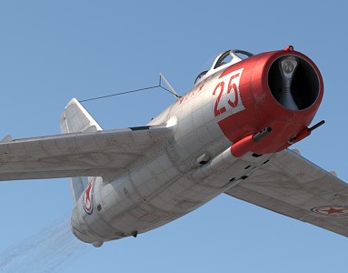 Industrial LOFT Fighter MIG 3d model