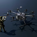 Attack Drone 3d model