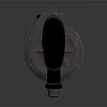 Modern Tactical Rocket Launcher Weapon With Detailed Metallic Structure Grip Barrel And Sight