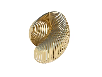 Creative lamp special-shaped lamp shell lamp art 3d model