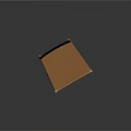 Simple Modern Wooden Chair With Light Brown Backrest And Seat Design