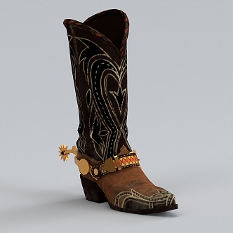 Boots 3d model